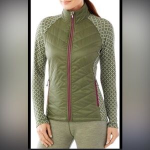 Smartwool Jacket Women's XS Propulsion 60 Quilted Full Zip High Neck Outdoor